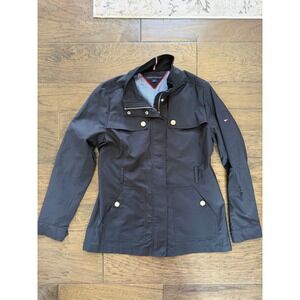Tommy Hilfiger Black Jacket Small Preppy